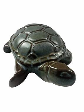 Vintage Ceramic Sea Turtle Accent Figurine